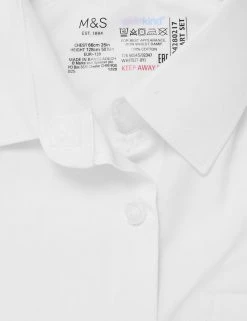 M&S Collection 2pk Girls’ Pure Cotton School Shirts (2-18 Yrs) 12 M&S Collection 2pk Girls’ Pure Cotton School Shirts (2-18 Yrs) -SCHOOL UNIFORM Sales SD 04 T76 6054S Z0 X EC 3