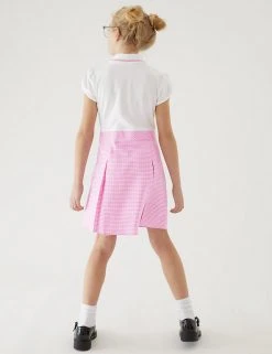 M&S Collection Dresses Girls' 2 In 1 Gingham Pleated School Dress (2-14 Yrs) 56 M&S Collection Dresses Girls' 2 In 1 Gingham Pleated School Dress (2-14 Yrs) -SCHOOL UNIFORM Sales SD 04 T76 6475 A0 X EC 2