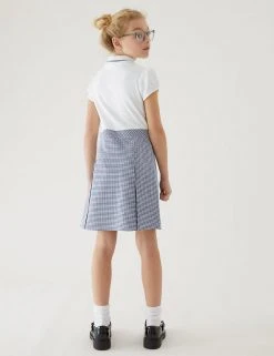 M&S Collection Dresses Girls' 2 In 1 Gingham Pleated School Dress (2-14 Yrs) 77 M&S Collection Dresses Girls' 2 In 1 Gingham Pleated School Dress (2-14 Yrs) -SCHOOL UNIFORM Sales SD 04 T76 6475 F0 X EC 2