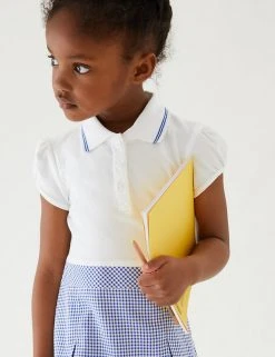 M&S Collection Dresses Girls' 2 In 1 Gingham Pleated School Dress (2-14 Yrs) 66 M&S Collection Dresses Girls' 2 In 1 Gingham Pleated School Dress (2-14 Yrs) -SCHOOL UNIFORM Sales SD 04 T76 6475 O4 X EC 1