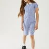 M&S Collection Dresses Girls' Gingham School Playsuit (2-14 Yrs)