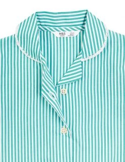 M&S Collection Dresses Girls' Pure Cotton Striped School Dress (2-14 Yrs) 87 M&S Collection Dresses Girls' Pure Cotton Striped School Dress (2-14 Yrs) -SCHOOL UNIFORM Sales SD 04 T76 6480 J0 X EC 4