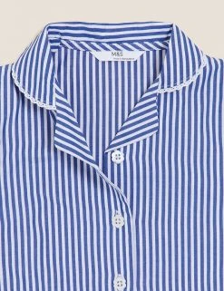 M&S Collection Dresses Girls' Pure Cotton Striped School Dress (2-14 Yrs) 71 M&S Collection Dresses Girls' Pure Cotton Striped School Dress (2-14 Yrs) -SCHOOL UNIFORM Sales SD 04 T76 6480 O4 X EC 3