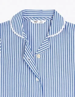 M&S Collection Dresses Girls' Pure Cotton Striped School Dress (2-14 Yrs) 72 M&S Collection Dresses Girls' Pure Cotton Striped School Dress (2-14 Yrs) -SCHOOL UNIFORM Sales SD 04 T76 6480 O4 X EC 4