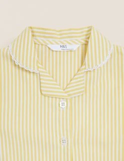 M&S Collection Dresses Girls' Pure Cotton Striped School Dress (2-14 Yrs) 54 M&S Collection Dresses Girls' Pure Cotton Striped School Dress (2-14 Yrs) -SCHOOL UNIFORM Sales SD 04 T76 6480 R0 X EC 3