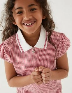 Dresses Girls' Gingham Pleated Zip School Playsuit (2-14 Yrs) 57 Dresses Girls' Gingham Pleated Zip School Playsuit (2-14 Yrs) -SCHOOL UNIFORM Sales SD 04 T76 6482 B0 X EC 1