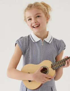 Dresses Girls' Gingham Pleated Zip School Playsuit (2-14 Yrs) 71 Dresses Girls' Gingham Pleated Zip School Playsuit (2-14 Yrs) -SCHOOL UNIFORM Sales SD 04 T76 6482 F0 X EC 1