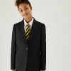 M&S Collection Blazers Girls' Slim Fit Blazer 2 M&S Collection Blazers Girls' Slim Fit Blazer -SCHOOL UNIFORM Sales SD 04 T76 7530 Y0 X EC 0