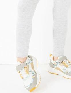 M&S Collection Cotton Rich Plain Leggings (2-7 Yrs) -SCHOOL UNIFORM Sales SD 04 T77 3173B T0 X EC 3