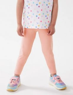 M&S Collection Cotton Rich Plain Leggings (2-7 Yrs) 9 M&S Collection Cotton Rich Plain Leggings (2-7 Yrs) -SCHOOL UNIFORM Sales SD 04 T77 4528B A0 X EC 1
