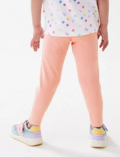 M&S Collection Cotton Rich Plain Leggings (2-7 Yrs) 10 M&S Collection Cotton Rich Plain Leggings (2-7 Yrs) -SCHOOL UNIFORM Sales SD 04 T77 4528B A0 X EC 2