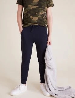 M&S Collection 2pk Cotton Rich Joggers (6-16 Yrs) 9 M&S Collection 2pk Cotton Rich Joggers (6-16 Yrs) -SCHOOL UNIFORM Sales SD 04 T87 3407I ZZ X EC 1