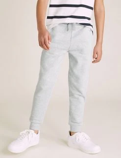 M&S Collection 2pk Cotton Rich Joggers (6-16 Yrs) 9 M&S Collection 2pk Cotton Rich Joggers (6-16 Yrs) -SCHOOL UNIFORM Sales SD 04 T87 3408I ZZ X EC 1