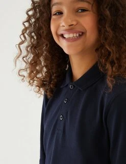 Polo-shirts Unisex Long Sleeve Polo Shirt (2-16 Yrs) 63 Polo-shirts Unisex Long Sleeve Polo Shirt (2-16 Yrs) -SCHOOL UNIFORM Sales SD 04 T93 2081 F3 X EC 3