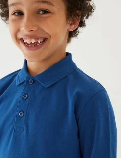 Polo-shirts Unisex Long Sleeve Polo Shirt (2-16 Yrs) 57 Polo-shirts Unisex Long Sleeve Polo Shirt (2-16 Yrs) -SCHOOL UNIFORM Sales SD 04 T93 2081 RA X EC 3