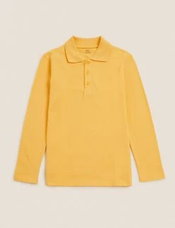 Polo-shirts Unisex Long Sleeve Polo Shirt (2-16 Yrs) 40 Polo-shirts Unisex Long Sleeve Polo Shirt (2-16 Yrs) -SCHOOL UNIFORM Sales SD 04 T93 2081 S0 X EC 90