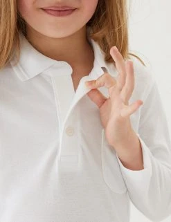 Polo-shirts Unisex Long Sleeve Polo Shirt (2-16 Yrs) 38 Polo-shirts Unisex Long Sleeve Polo Shirt (2-16 Yrs) -SCHOOL UNIFORM Sales SD 04 T93 2081 Z0 X EC 3