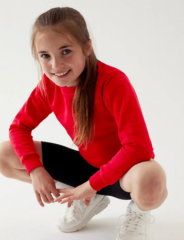 M&S Collection Jumpers School Unisex Cotton Regular Fit Sweatshirt (2-16 Yrs) 21 M&S Collection Jumpers School Unisex Cotton Regular Fit Sweatshirt (2-16 Yrs) - Image 19