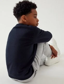 M&S Collection Jumpers School Unisex Cotton Regular Fit Sweatshirt (2-16 Yrs) 81 M&S Collection Jumpers School Unisex Cotton Regular Fit Sweatshirt (2-16 Yrs) -SCHOOL UNIFORM Sales SD 04 T93 2278 F3 X EC 3