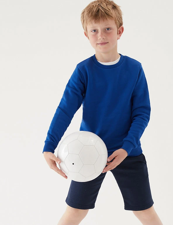 M&S Collection Jumpers School Unisex Cotton Regular Fit Sweatshirt (2-16 Yrs) 31 M&S Collection Jumpers School Unisex Cotton Regular Fit Sweatshirt (2-16 Yrs) - Image 29