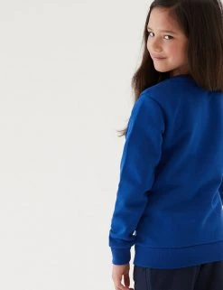 M&S Collection Jumpers School Unisex Cotton Regular Fit Sweatshirt (2-16 Yrs) 76 M&S Collection Jumpers School Unisex Cotton Regular Fit Sweatshirt (2-16 Yrs) -SCHOOL UNIFORM Sales SD 04 T93 2278 RA X EC 3