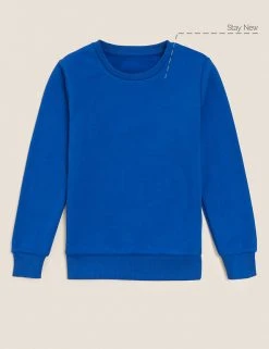 M&S Collection Jumpers School Unisex Cotton Regular Fit Sweatshirt (2-16 Yrs) 73 M&S Collection Jumpers School Unisex Cotton Regular Fit Sweatshirt (2-16 Yrs) -SCHOOL UNIFORM Sales SD 04 T93 2278 RA X EC 90