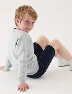 M&S Collection Jumpers School Unisex Cotton Regular Fit Sweatshirt (2-16 Yrs) 61 M&S Collection Jumpers School Unisex Cotton Regular Fit Sweatshirt (2-16 Yrs) -SCHOOL UNIFORM Sales SD 04 T93 2278 UT X EC 3