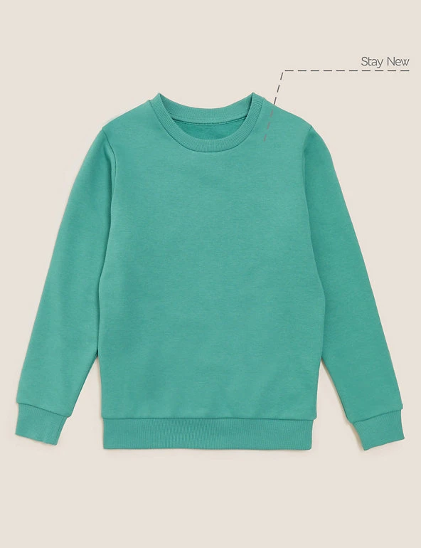 M&S Collection Jumpers School Unisex Cotton Regular Fit Sweatshirt (2-16 Yrs) 44 M&S Collection Jumpers School Unisex Cotton Regular Fit Sweatshirt (2-16 Yrs) - Image 42