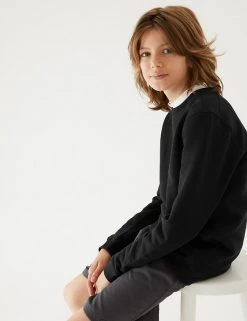 M&S Collection Jumpers School Unisex Cotton Regular Fit Sweatshirt (2-16 Yrs) 54 M&S Collection Jumpers School Unisex Cotton Regular Fit Sweatshirt (2-16 Yrs) -SCHOOL UNIFORM Sales SD 04 T93 2278 Y0 X EC 1