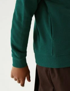 M&S Collection Cardigans Girls' Cotton Regular Fit School Cardigan (2-16 Yrs) -SCHOOL UNIFORM Sales SD 04 T93 2279 EE X EC 1