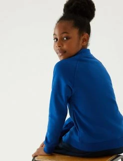 M&S Collection Cardigans Girls' Cotton Regular Fit School Cardigan (2-16 Yrs) -SCHOOL UNIFORM Sales SD 04 T93 2279 RA X EC 2