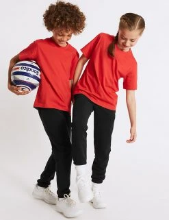 M&S Collection Unisex Cotton Joggers (2-7 Yrs)