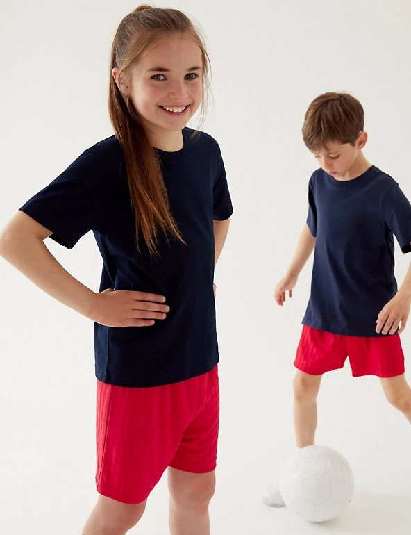 M&S Collection Unisex Sports Shorts (2-16 Yrs) 9 M&S Collection Unisex Sports Shorts (2-16 Yrs) - Image 7