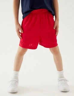 M&S Collection Unisex Sports Shorts (2-16 Yrs) 43 M&S Collection Unisex Sports Shorts (2-16 Yrs) -SCHOOL UNIFORM Sales SD 04 T93 5253 B0 X EC 4