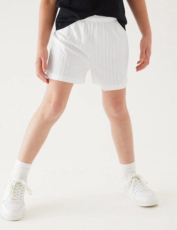 M&S Collection Unisex Sports Shorts (2-16 Yrs) 7 M&S Collection Unisex Sports Shorts (2-16 Yrs) - Image 5