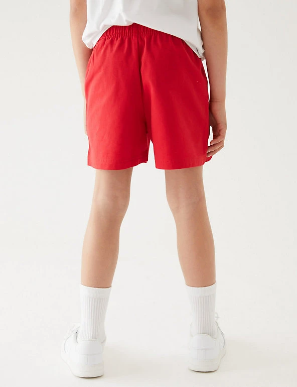 M&S Collection Unisex Pure Cotton Sports Shorts (2-16 Yrs) 14 M&S Collection Unisex Pure Cotton Sports Shorts (2-16 Yrs) - Image 12