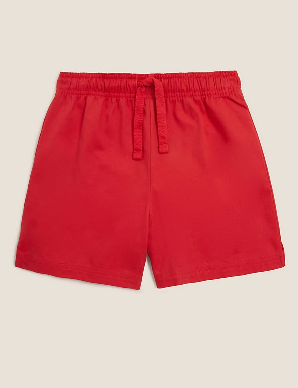 M&S Collection Unisex Pure Cotton Sports Shorts (2-16 Yrs) 10 M&S Collection Unisex Pure Cotton Sports Shorts (2-16 Yrs) - Image 8
