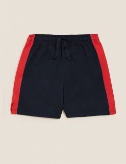 M&S Collection Unisex Pure Cotton Sports Shorts (2-16 Yrs) 47 M&S Collection Unisex Pure Cotton Sports Shorts (2-16 Yrs) -SCHOOL UNIFORM Sales SD 04 T93 5254 B4 X EC 90