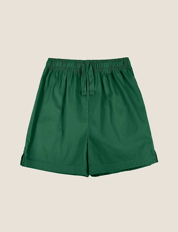 M&S Collection Unisex Pure Cotton Sports Shorts (2-16 Yrs) 33 M&S Collection Unisex Pure Cotton Sports Shorts (2-16 Yrs) - Image 31
