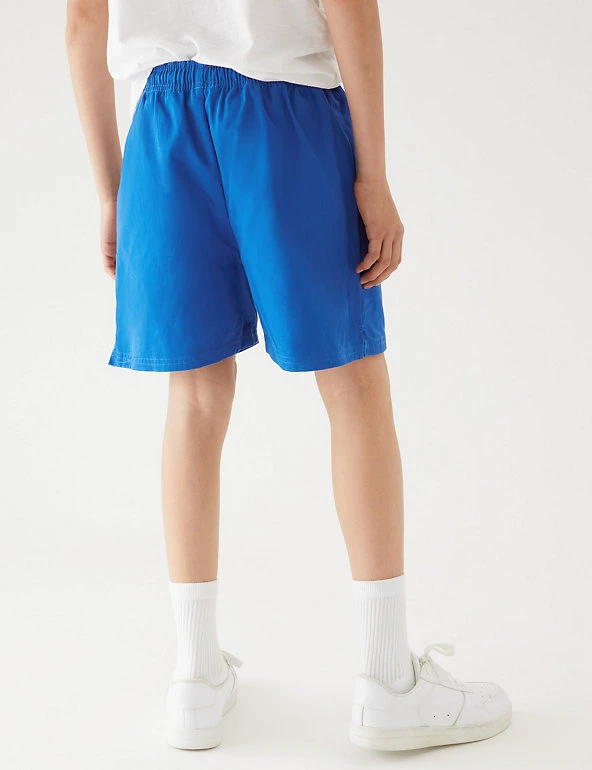 M&S Collection Unisex Pure Cotton Sports Shorts (2-16 Yrs) 32 M&S Collection Unisex Pure Cotton Sports Shorts (2-16 Yrs) - Image 30