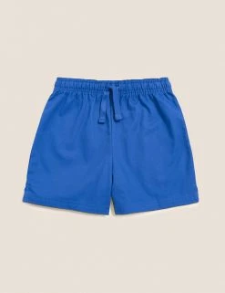 M&S Collection Unisex Pure Cotton Sports Shorts (2-16 Yrs) 59 M&S Collection Unisex Pure Cotton Sports Shorts (2-16 Yrs) -SCHOOL UNIFORM Sales SD 04 T93 5254 RA X EC 90