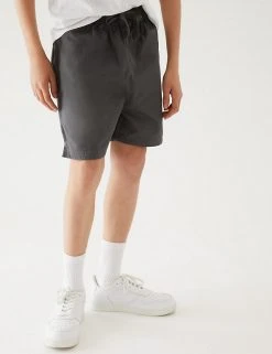 M&S Collection Unisex Pure Cotton Sports Shorts (2-16 Yrs) 56 M&S Collection Unisex Pure Cotton Sports Shorts (2-16 Yrs) -SCHOOL UNIFORM Sales SD 04 T93 5254 T3 X EC 3