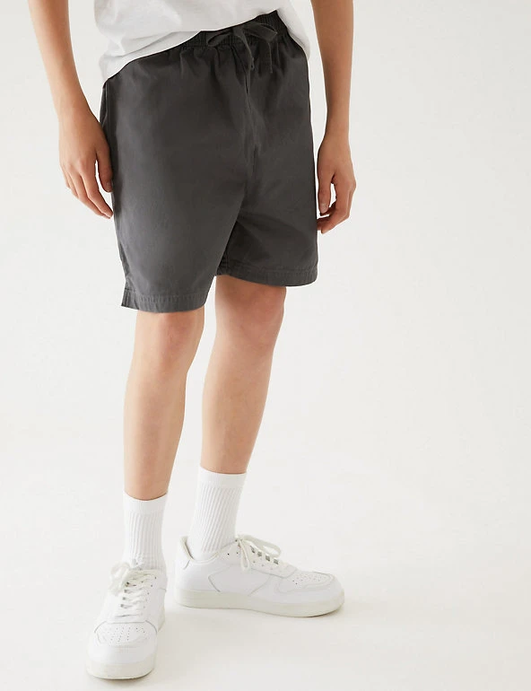 M&S Collection Unisex Pure Cotton Sports Shorts (2-16 Yrs) 25 M&S Collection Unisex Pure Cotton Sports Shorts (2-16 Yrs) - Image 23