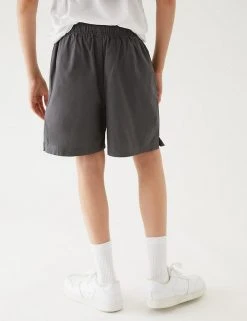 M&S Collection Unisex Pure Cotton Sports Shorts (2-16 Yrs) 57 M&S Collection Unisex Pure Cotton Sports Shorts (2-16 Yrs) -SCHOOL UNIFORM Sales SD 04 T93 5254 T3 X EC 4