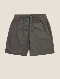 M&S Collection Unisex Pure Cotton Sports Shorts (2-16 Yrs) 53 M&S Collection Unisex Pure Cotton Sports Shorts (2-16 Yrs) -SCHOOL UNIFORM Sales SD 04 T93 5254 T3 X EC 90