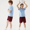 M&S Collection Unisex Pure Cotton Sports Shorts (2-16 Yrs) 1 M&S Collection Unisex Pure Cotton Sports Shorts (2-16 Yrs) -SCHOOL UNIFORM Sales SD 04 T93 5254 XM X EC 0