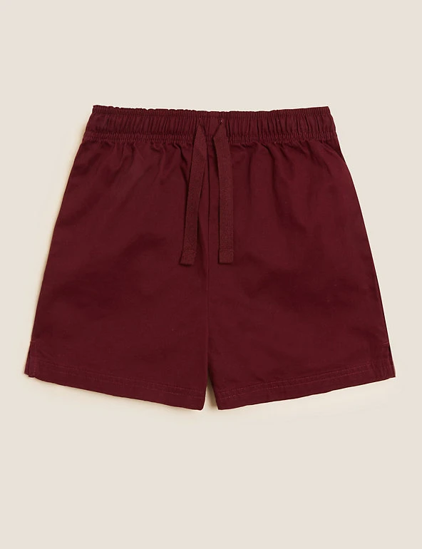 M&S Collection Unisex Pure Cotton Sports Shorts (2-16 Yrs) 4 M&S Collection Unisex Pure Cotton Sports Shorts (2-16 Yrs) - Image 2