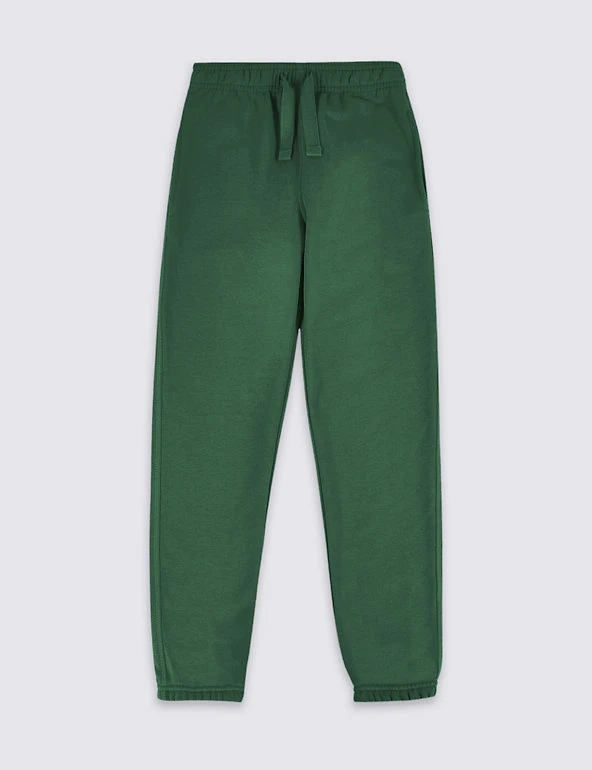 M&S Collection PE Kit Unisex Cotton Rich Regular Fit Joggers (2-18 Yrs) 3 M&S Collection PE Kit Unisex Cotton Rich Regular Fit Joggers (2-18 Yrs)