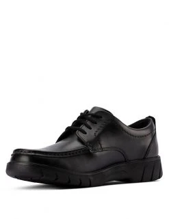 CLARKS Kids' Leather Derby Shoes (Youth Size 3-8) -SCHOOL UNIFORM Sales SD 08 T94 3010 Y0 X EC 3