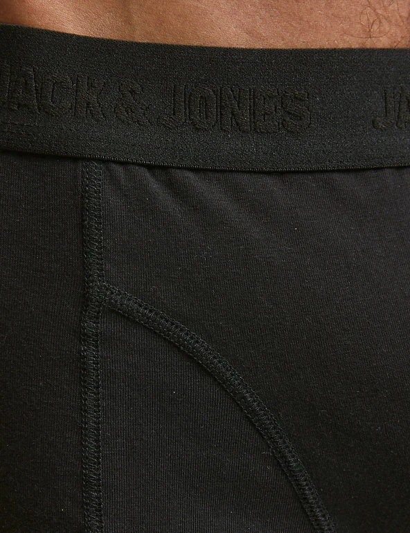 JACK & JONES Underwear 3pk Cotton Rich Trunks 5 JACK & JONES Underwear 3pk Cotton Rich Trunks - Image 4